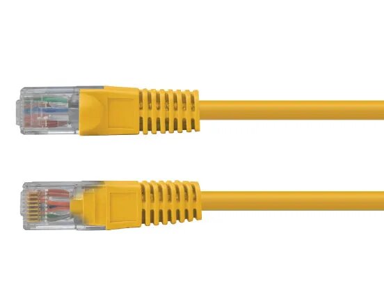 **CLEARANCE** Certech 1M CAT6 Yellow UTP Patch Lead
