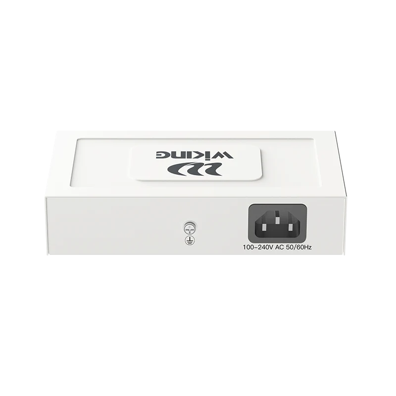 Wi-Tek WiKing 6 Port Non-Managed PoE Switch (4x PoE Ports, 2x Uplink Ports) 250m Long Range, 45W Power Budget, PoE Watchdog