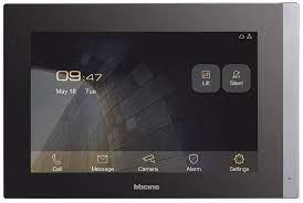 Bticino IP 7" Touchscreen Internal Station, Standard 48V POE, **No Internal Camera / SOS Push Button**
