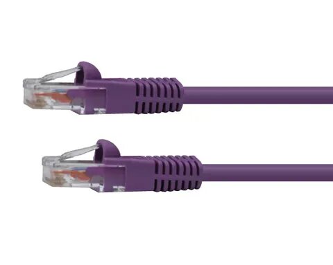 Certech 1M CAT6 Purple UTP Patch Lead