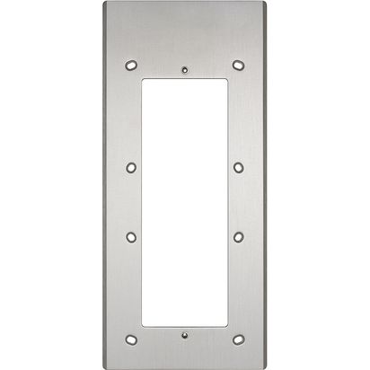 Bticino Linea 5000 Aluminum Finish Plate To Suite Monobloc Door Stations