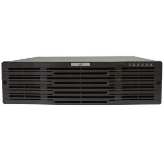 Uniview 128 Channel Pro Series NVR, 512MB, 2 x HDMI (1 x 4K Support) / 1 x VGA, 16 x Hot Swap HDD, 4 x Gigabit NIC, 4 x Gigabit SFP, 3RU, Rack Ears Included **NO POE PORTS OR HDD INSTALLED**