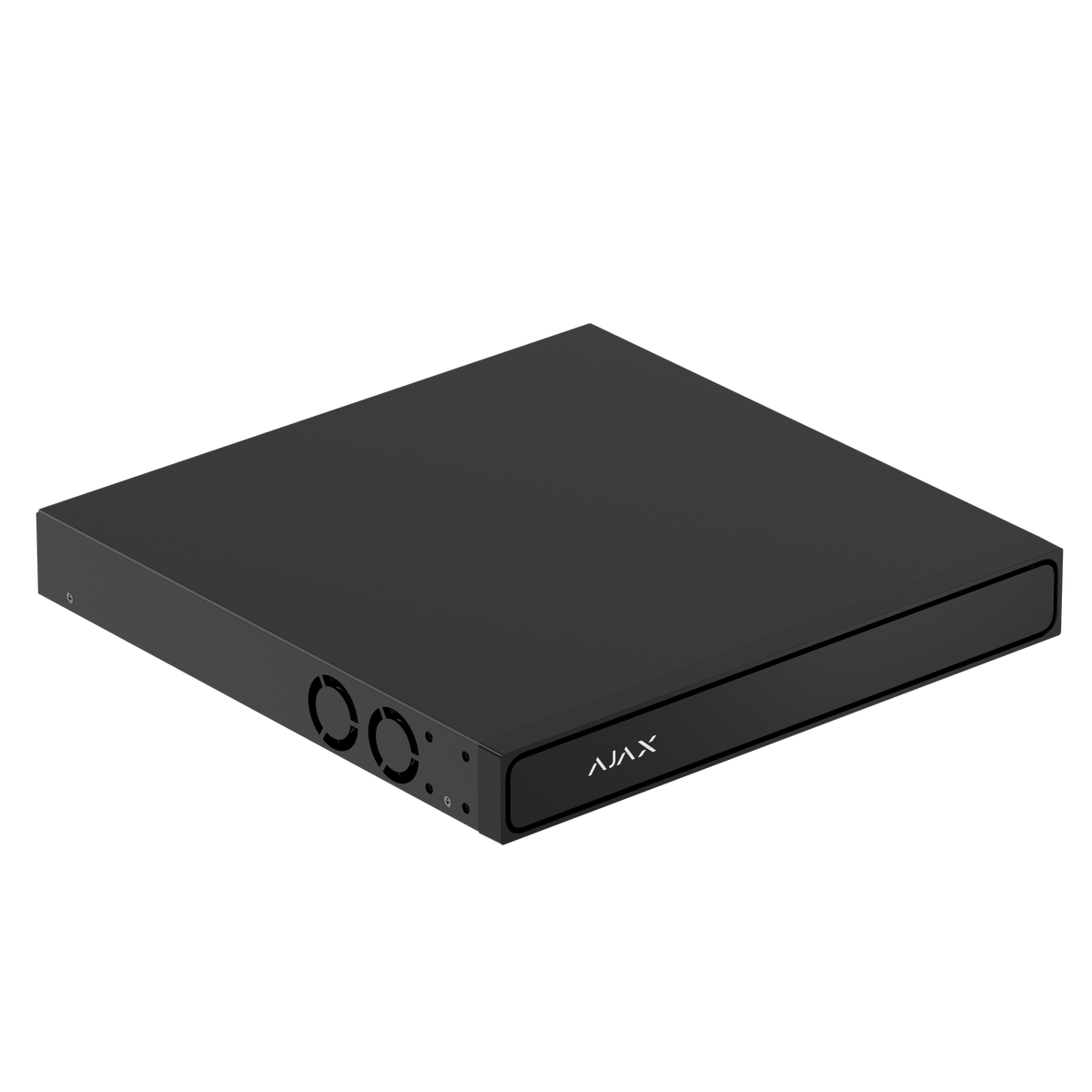 Ajax Baseline 8 Channel NVR with HDMI Output, 2x Hot Swappable HDD Bays, 8x POE (BLACK)
