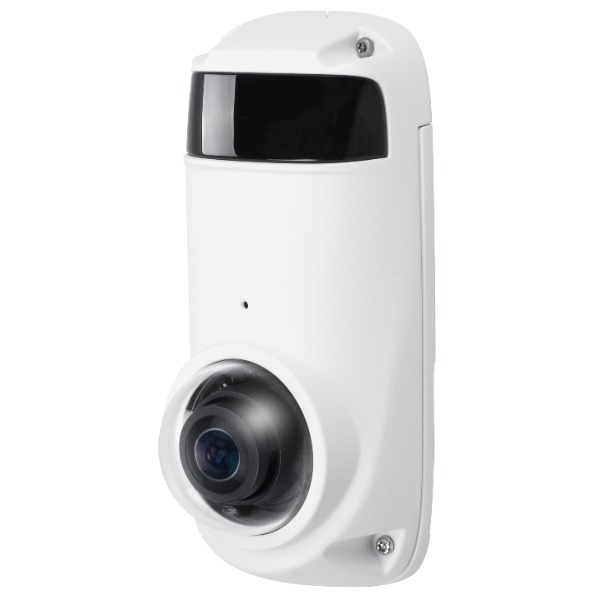 Vivotek Vortex 5MP Premium Series Outdoor Panoramic Camera, 180° FOV, Fixed 1.47mm Lens, Fixed-Iris, IR 20m, Smart Stream III, SNV, WDR Pro, PoE, Built-in Mic, 256GB Built-In Edge Recording (30 Days), IP66/IK10 **INCLUDES 1 YEAR XPRO LICENSE**