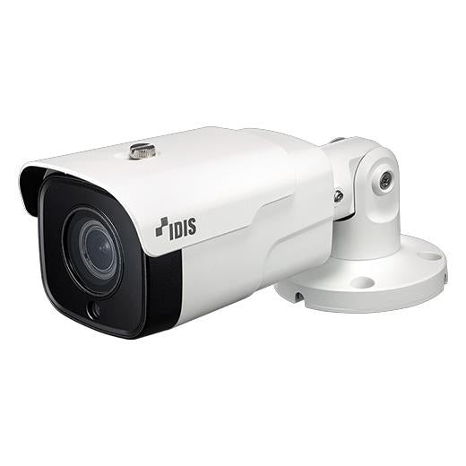 IDIS 8MP IP External IR Vandal Bullet Camera, 2.7-13.5mm, 120dB WDR, 40m IR, MicroSD, POE / 12VDC, IP67, IK10, MicroSD, I/O Two-Way Audio Capable, Built In Heater (Round Junction Box: DA-JB4150; Square Junction Box: DA-JB2300) **NO BUILT-IN MIC / SPEAKER*