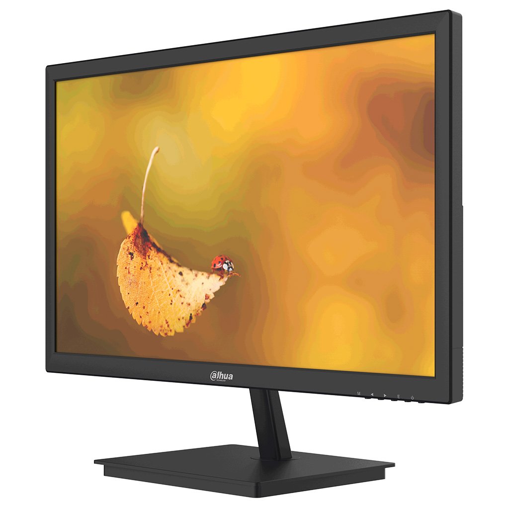 Dahua 24" 1080P LED Monitor With HDMI Cable Included, 12VDC - HDMI, EcoVGA, VESA Mountable