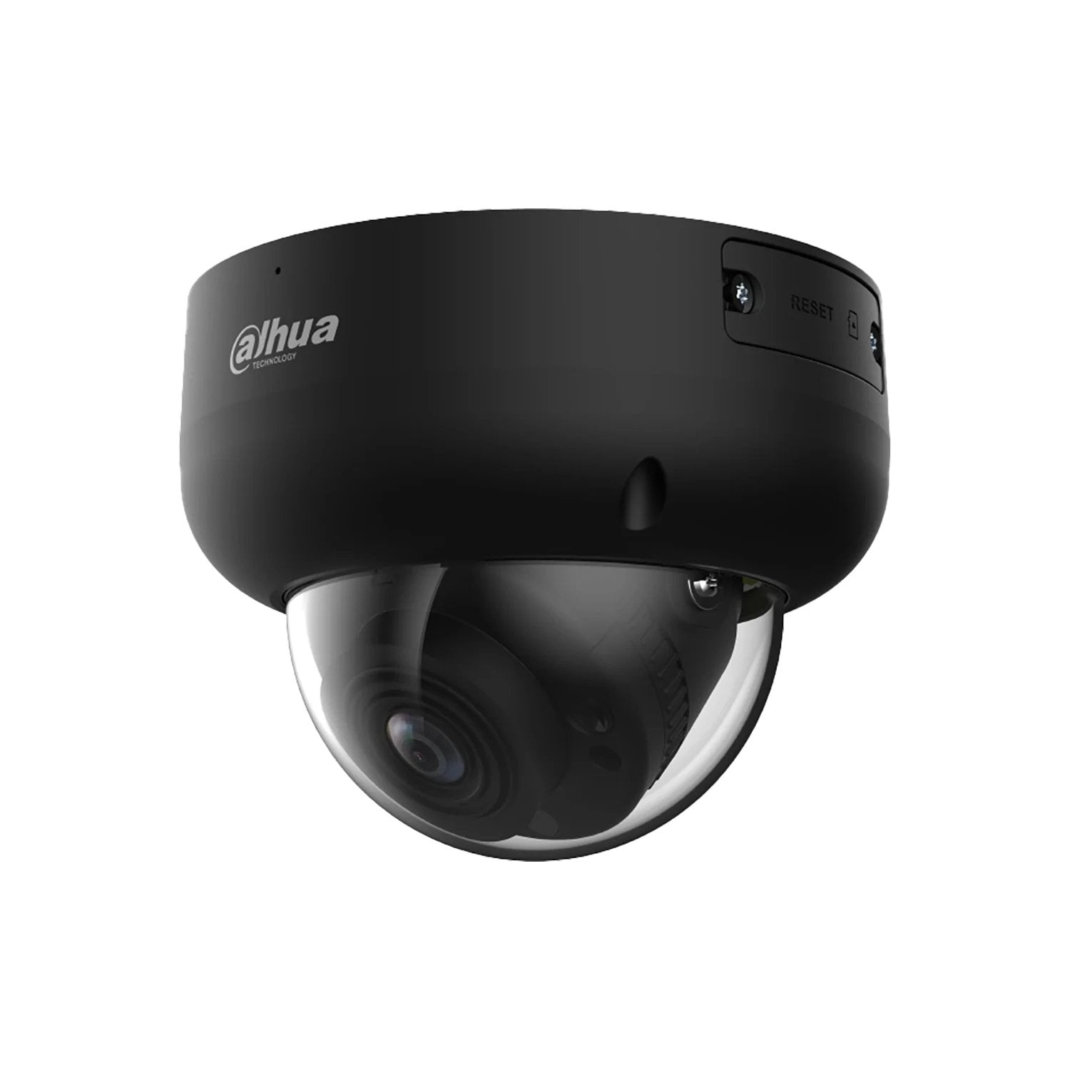 Dahua* 8MP IP WizSense AI Series IR Motorised Vandal Dome Camera, SMD 4.0, Quick Pick, AI SSA, Perimeter, Starlight, 2.7-13.5mm Lens, 120dB WDR, 40m IR, POE / 12VDC, IP67, IK10 **BLACK** (Wall Mount: PFB203W-B, Junction Box: PFA137-B)