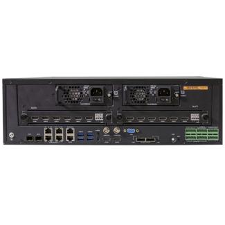Uniview 128 Channel Pro Series NVR, 512MB, 2 x HDMI (1 x 4K Support) / 1 x VGA, 16 x Hot Swap HDD, 4 x Gigabit NIC, 4 x Gigabit SFP, 3RU, Rack Ears Included **NO POE PORTS OR HDD INSTALLED**