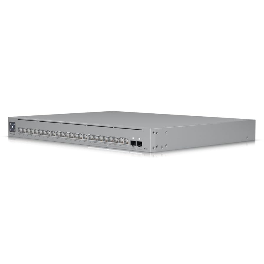 Ubiquiti USW-Pro-24-POE Gen2 UniFi 24 Port Gigabit Switch with 802.3bt PoE, Layer3 Features and SFP+