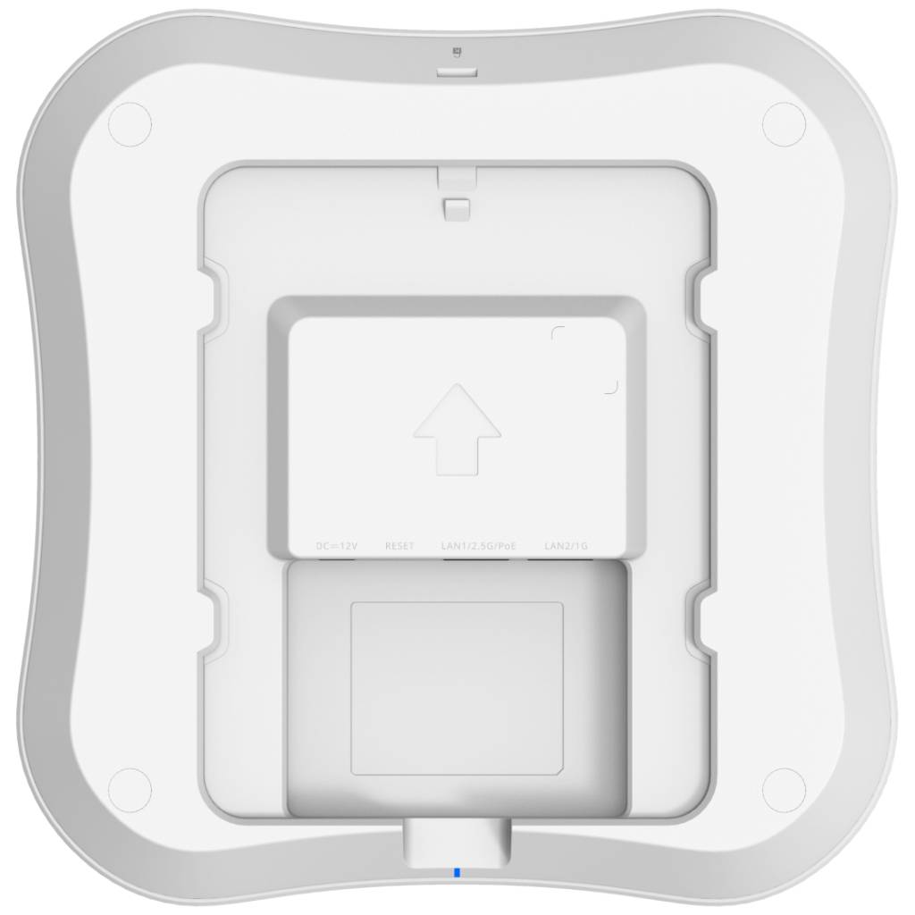 Ruijie Reyee Internal WiFi7 Gigabit Access Point BE5040, 688Mbps, Tri Band Up To 5011Mbps, POE / 12VDC (Up To 40M Range)