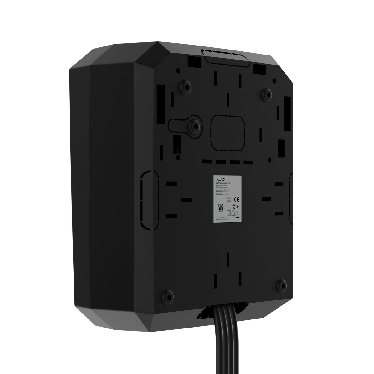 Ajax Fibra MultiTransmitter - Wired 18 Zone Hard Wired Input Expander, 240VAC Powered **Requires  BATT12-7**