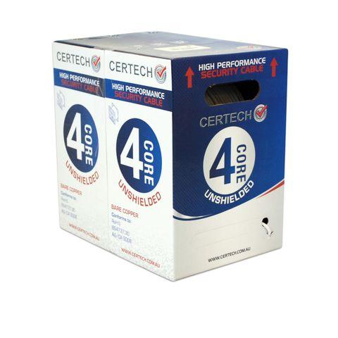 Certech 300M 14/020 4 Core Roller Box, Low Smoke Zero Halogen