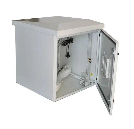 ***EOL*** Certech* 12RU 600mm Deep Outdoor Wall Mounted Rack With Dual Fan Kit, Serviceable Input / Output Filters, Dual Front Locks, IP45 Rated