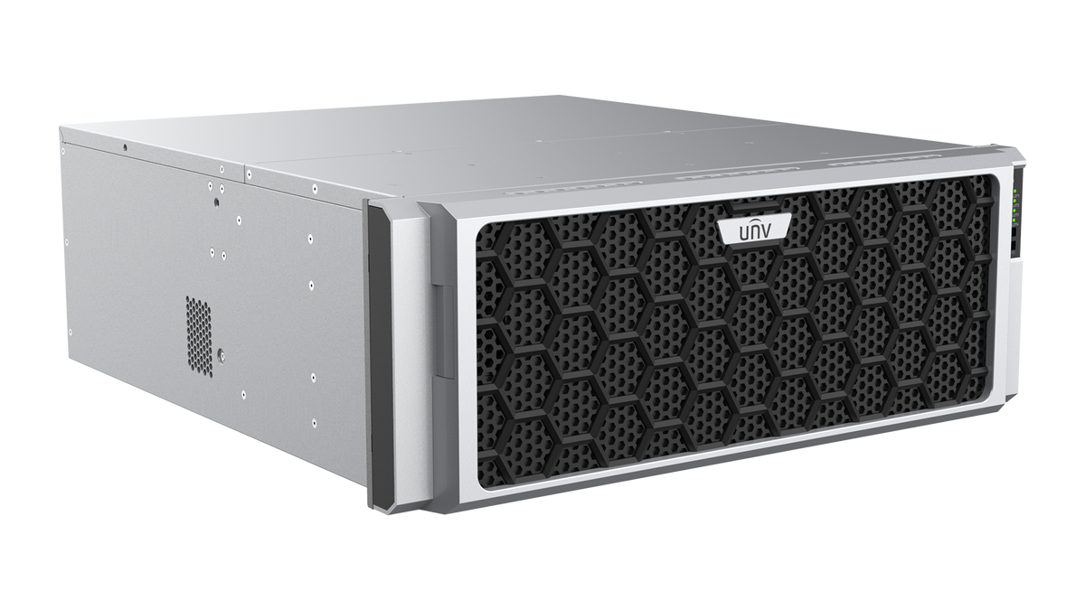 Uniview 128 Channel IX Series, SeekFree NVR, 768Mbps Bandwidth, 2x HDMI / 1x VGA, 24 Bay HDD, 2x Gigabit NIC, Ultra H.265/H.264 Support, RAID 0/1/5/6/10/50/60, ANR Technology, Hot Swap, NO HDD INSTALLED
(12-week Lead time)