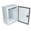 PSS Compact Outdoor IP66 IK10 Rated Enclosure, Single Lock, Reversable Door, 300W x 200D x 400H
