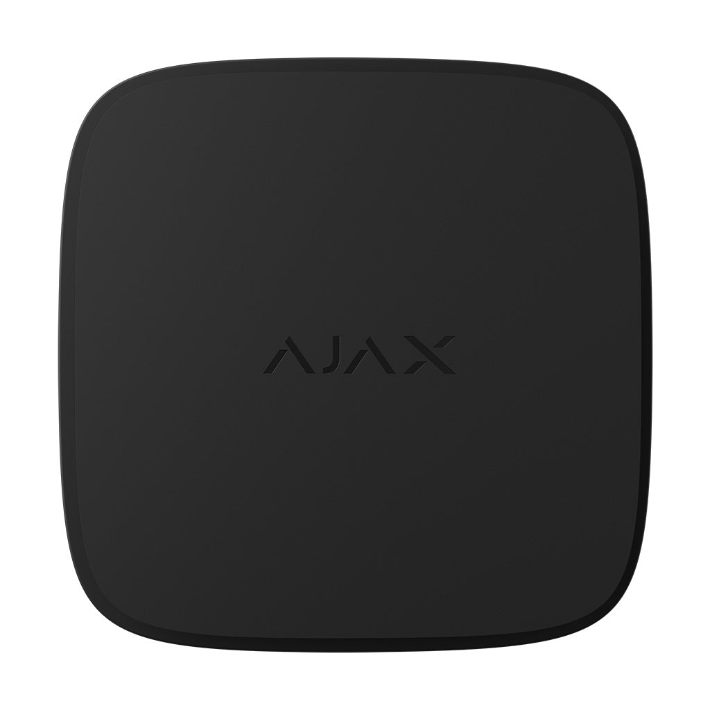 Ajax Fireprotect 2 AC BLACK - Wireless 240V Power Supply Mains-Powered Smoke & Heat Detector With Sealed Backup Battery And Sounder