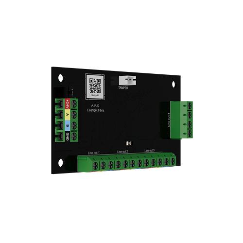 Ajax Fibra LineSplit - Line Expander Module To Split 1 Fibra Line To 4