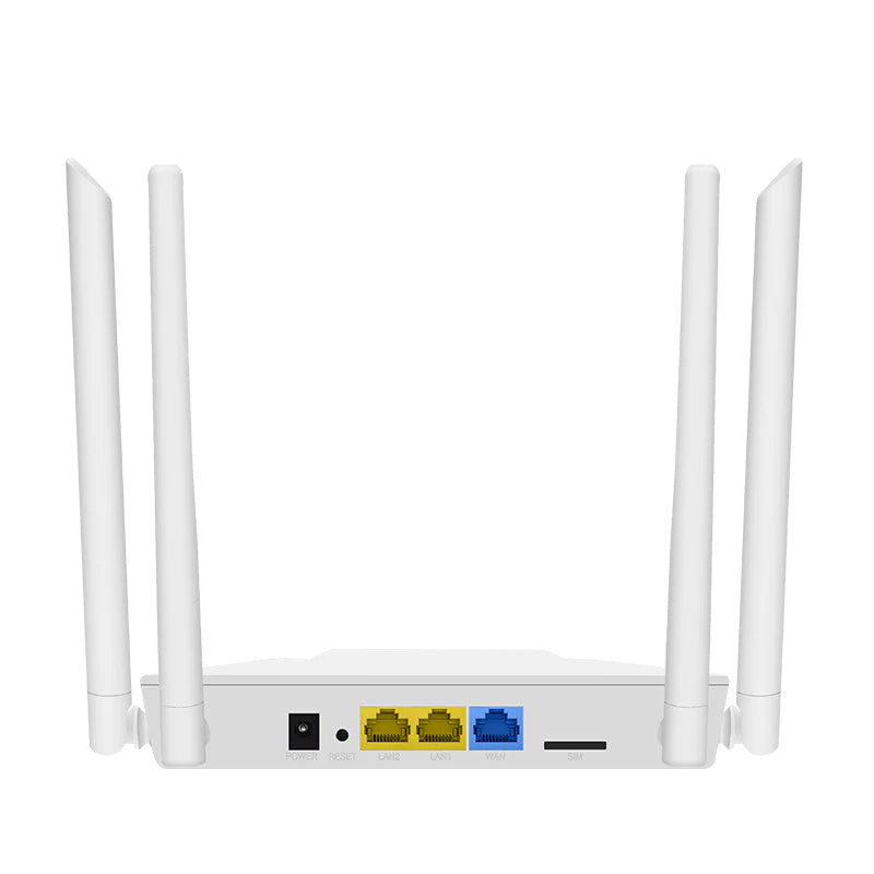 Wi-Tek 4G Indoor Modem Router With WiFi Up To 15M Range, 150Mbps, 1 x 10/100 Mbps WAN Port, 2 x 10/100 Mbps LAN Port **REQUIRES SIM CARD**