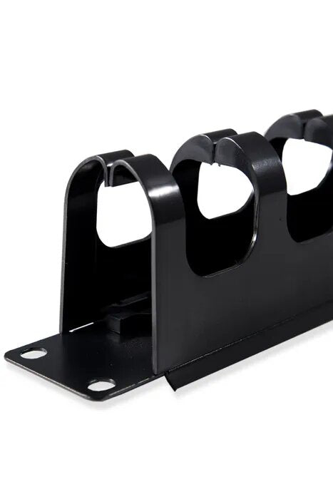 Certech 19" 1RU Plastic Cable Management Bar