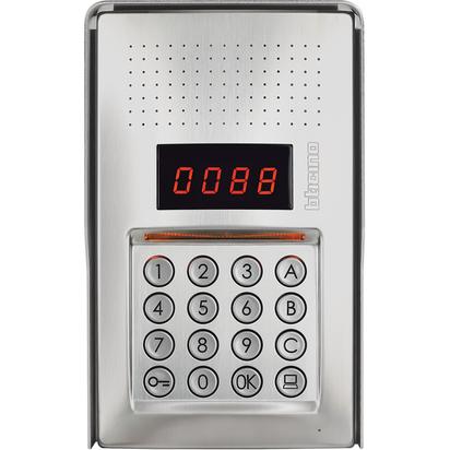 *** SUPPLY DELAY TBA *** Bticino 2W Linea 100 External Unit With Digital Call (Dry Contact Relay Output Only)