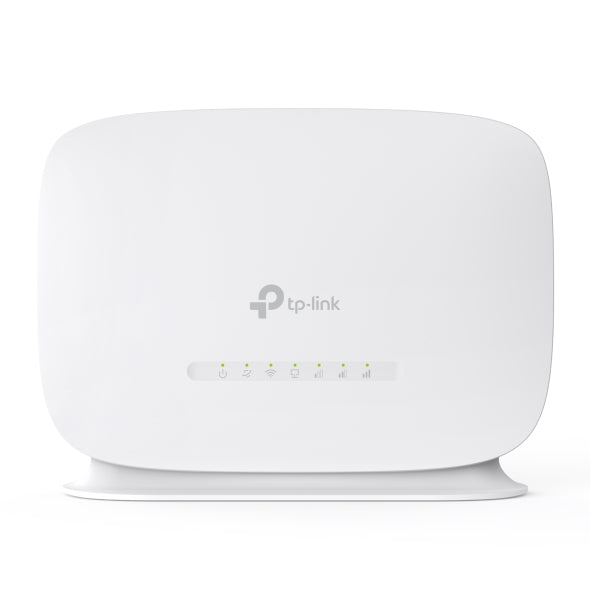TP-Link 300Mbps Wireless N 4G LTE Router, Built-in Cat4 Modem, 150/50 Mbps LTE, 300 Mbps @ 2.4GHz, Internal Antennas, 1× LAN, 1× WAN/LAN, LTE-FDD/TDD, HSPA+/UMTS, Tether App, Cloud Support