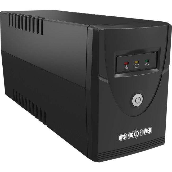 Upsonic GD Series 650VA UPS, Line Interactive, Tower, W125 x H150 x D254mm, 5KG, 1 x 12V/7Ah Battery Capacity, 2 x AU Socket, USB Communications Port & Winpower Software