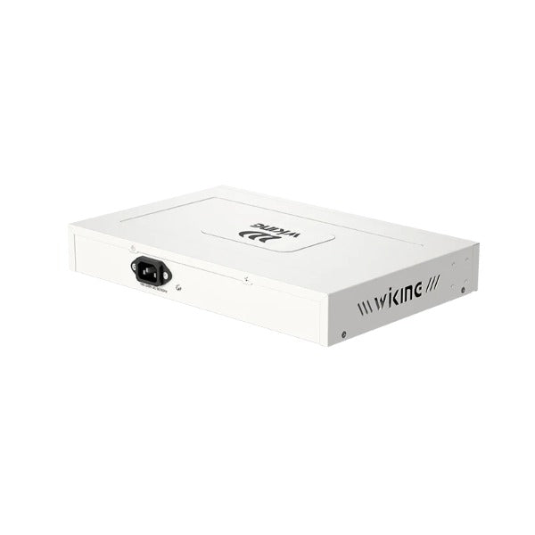 Wi-Tek WiKing 24 Port Non-Managed PoE Switch (24x PoE Ports, 2x Uplink Ports, 1x SFP Port) 250m Long Range, 270W Power Budget, PoE Watchdog