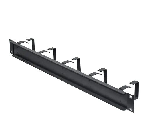 Certech 19" 1RU Metal Cable Management Bar, 55mm Deep