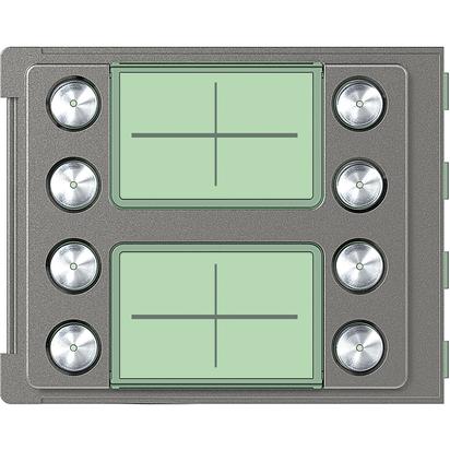 Bticino* 2W Robur Double 8PB Front Cover Robust