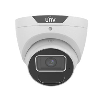 Uniview 8CH Prime II AI Series 6MP Turret Kit - 1 x NVR301-08B-P8-IQ-4TB, 5 x IPC3616SS-ADF28KM-I1 | Low Light, 2.8mm, 120dB WDR, 40m IR, Built-in Mic, IP67 (Wall Mount: TR-WM03-B-IN, Junction Box: TR-JB03-G-IN)
