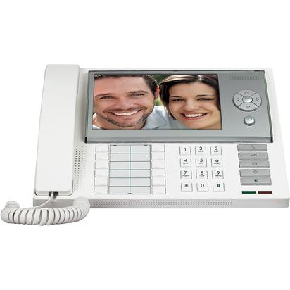 Bticino 2W 7" Switchboard LCD Display, For Audio And Video Systems, Allows Access Via The Keypad Or The Intuitive Icon Menu To Video Door Entry Functions, Door Lock/Staircase Light Management And Apartment Alarm Monitoring Directly, Supplied With Integr