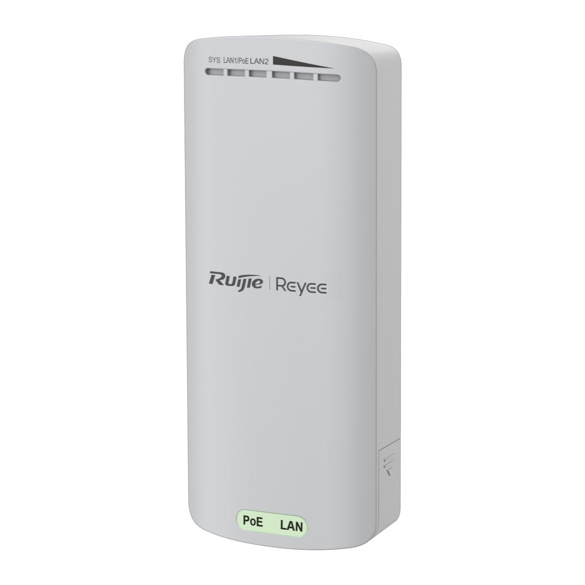 Ruijie Reyee External Wireless Bridge Kit, 100Mbps, 2.4GHz, 2 x 24VDC POE Injectors / 12VDC Input, IP55 (Up To 500M Range)