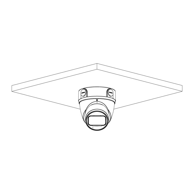 Securview* 8MP HDCVI Professional Series Motorised IR Eyeball, Low Light, 3.7-11mm Lens, 120dB WDR, 60m IR, 12VDC, IP67, Built-in Mic (Wall Mount: VSBKTB203W, Junction Box: VSBKTA137E)
