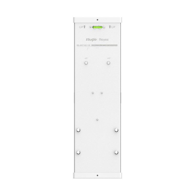 Ruijie Reyee External AirMetro Sector Antenna, 5GHz, 2x2 MIMO, PtMP, 120° Coverage Angle, 16dBI, Up To 5KM Range (Requires RG-AIRMETRO550G-B AirMetro Base Station)
