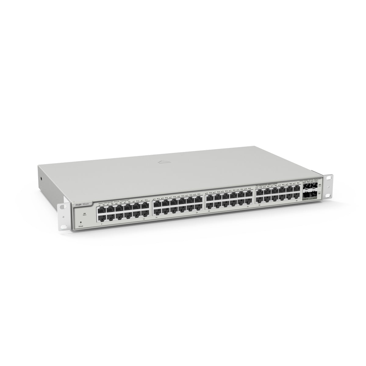 Ruijie* Reyee 52-Port Gigabit Cloud Managed Switch, 4 x SFP, Static Routing, Rack Mount