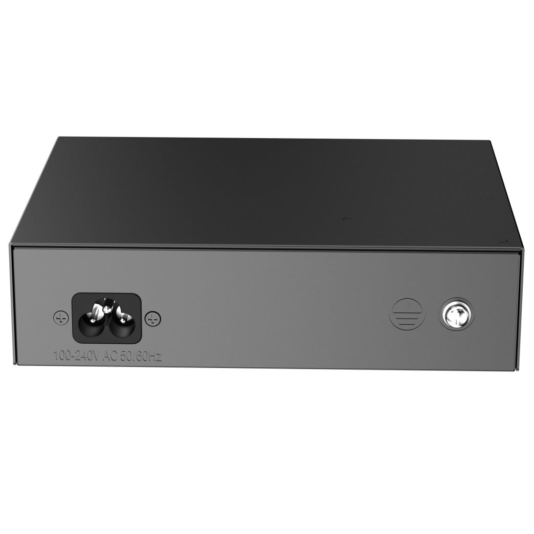Ruijie Reyee 6-Port Unmanaged POE Switch, 4 x POE+, 2 x 100Mbps Uplink, 250m Transmission Distance on Extend Mode,54W, Max 30W Per Port, Desktop / Wall Mount