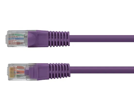 Certech 0.5M CAT6 Purple UTP Patch Lead