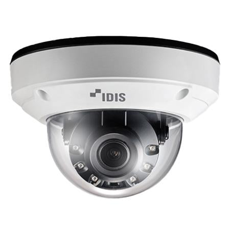 IDIS 2MP IP LightMaster AI Series External IR Motorised Vandal Dome Camera, Face Detection, Perimeter, Low Light, 2.8-12mm, 120dB WDR, 50m IR, POE / 12VDC, IP67, IK10, MicroSD, Built In Heater (Wall Mount: DA-MA2100 + DA-WM2050, Junction Box: DA-JB2200)