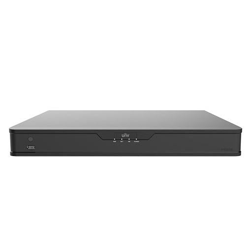 Uniview 16 Channel Hybrid XVR, 16 x BNC (Up to 8MP on AHD / TVI / CVI, Support CVBS Analog), 80MB, 1 x HDMI / 1 x VGA, 2 x HDD, 1 x Gigabit NIC, 2RU **NO HDD INSTALLED**