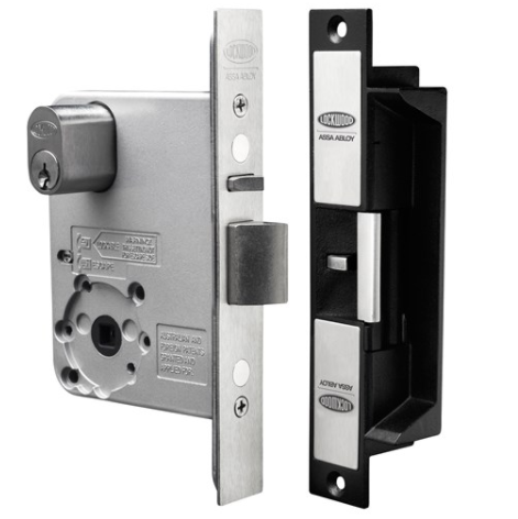 Padde Electric Strike Multi-Voltage, Multi-Function Monitored (No Lip)