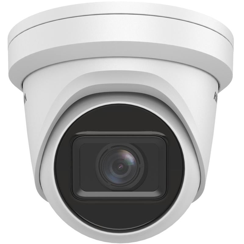 Hikvision 8MP IP Pro Series IR Motorised Vandal Turret Camera, DarkFighter, AcuSense, Perimeter, Face Capture, 2.8-12mm, 120dB WDR, 40m IR, POE / 12VDC, IP67, IK10, MicroSD (Wall Mount:DS-1273ZJ-140, Junction Box: DS-1280ZJ-PT6)