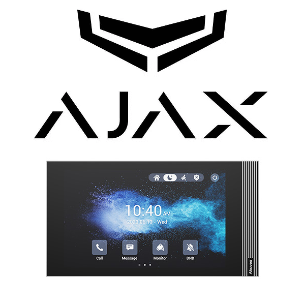 Akuvox IP 7" Video Handsfree Streamline Internal Unit **GREY** Ajax Alarm Ready, With 1 x Inbuilt Dry Contact Relay Output, POE / 12VDC (Desk Mount: S562-DMT) Linux Version