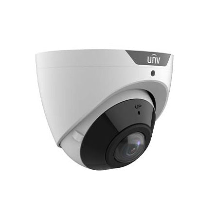 Uniview 5MP IP Prime Deep Learning AI Series 180 Degree Vandal Wide Angle Panoramic IR Turret, OmniView, Perimeter, LightHunter, 2.8mm, 120dB WDR, 20m IR, Built-in Mic, POE or 12VDC, IP67, IK10 (Wall Mount: TR-WM03-D-IN, Junction Box: TR-JB03-G-IN)
