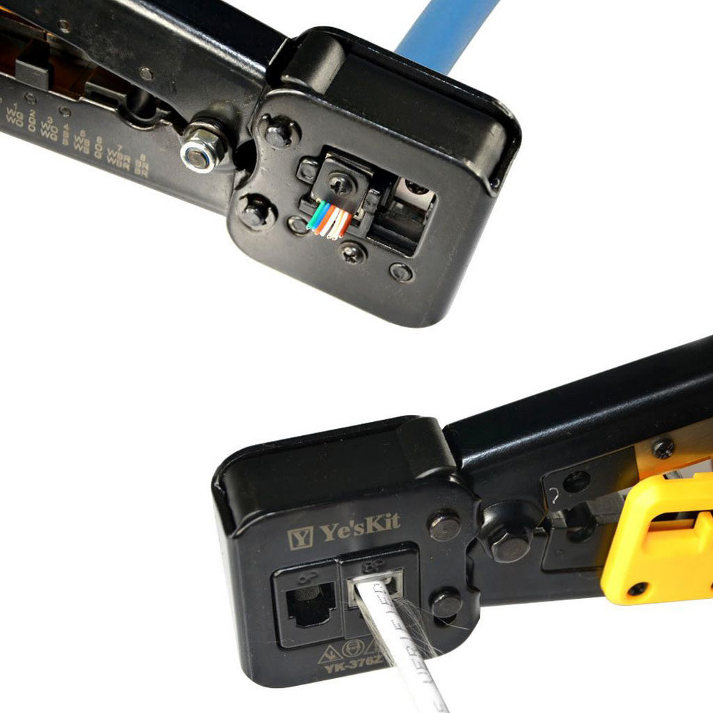RJ45 Network Crimp Thru Tool