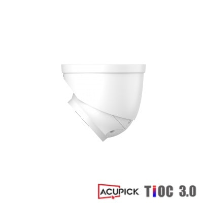 Dahua 6MP IP WizSense AI Series 2 Full Colour Active Deterrence TiOC 3.0 Eyeball Camera, SMD 4.0, AcuPick Ready, Quick Pick, AI SSA, Perimeter, Starlight, 2.8mm, 120dB WDR, 30m IR / White Light, POE / 12VDC, IP67, MicroSD, Built-in Dual Mics / Speaker,