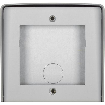 Bticino Linea 5000 1 Module Wall Mount Box In Aluminum Finish