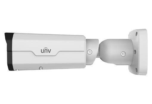 Uniview* 4MP IP Prime Series IR Bullet, Low Light, 2.8-12mm, 120dB WDR, 30m IR, Triple Streams, POE or 12VDC, IP67 (Junction Box: TR-JB07-D-IN)