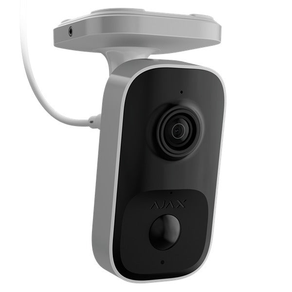 Ajax 4MP Indoor Camera WHITE, AI-Powered Object Recognition, Built-In PIR Sensor, HDR, 8m IR, 12VDC, IP20, Built-in Mic & Speaker