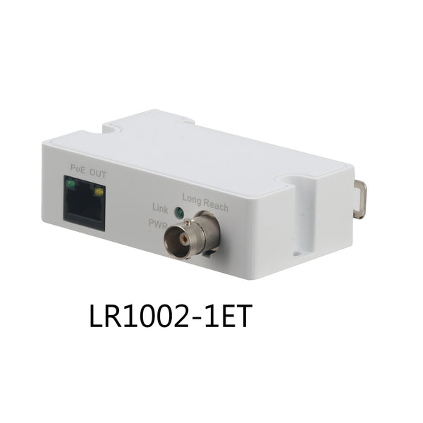 Dahua Single-Port Long Reach Ethernet Over Coax Extender Transmitter (Requires DH-LR1002-1EC) **MAY REQUIER POE SWITCH**