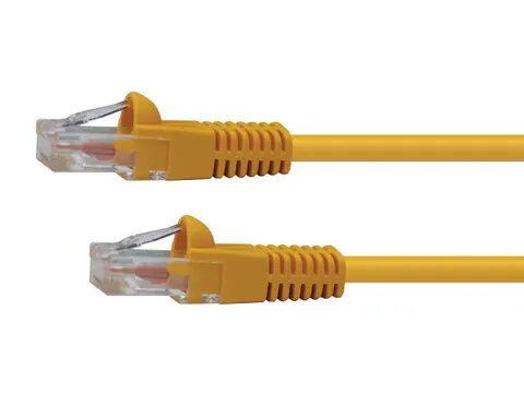 **CLEARANCE** Certech 1M CAT6 Yellow UTP Patch Lead